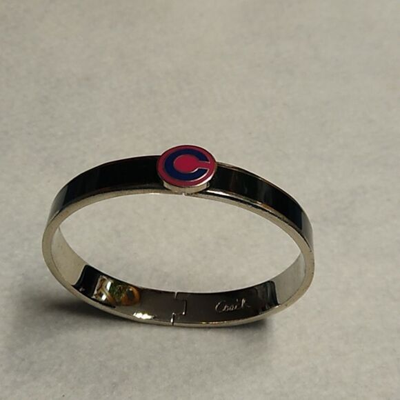 Coach Black and Silver Cuff Bracelet - Picture 3 of 4